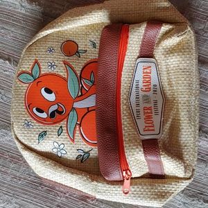 Orange Bird mini backpack